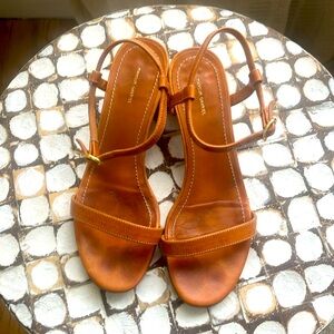 Mansur Gavriel heel leather sandal